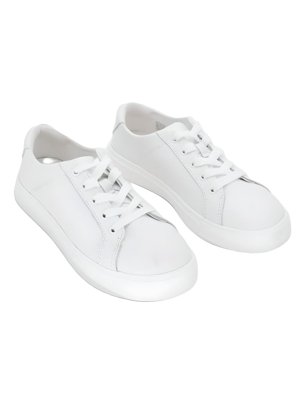 TOMS Womens Kameron White Casual Lace Up Sneakers Size 7.5M